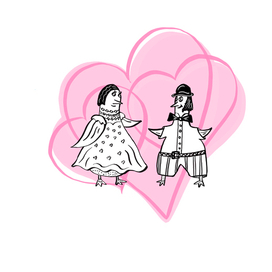 Забавные и милые чайки!