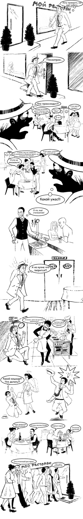 ДоРазработка рекламного комикса для фирмы Frontol