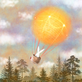 Зайка и солнышко