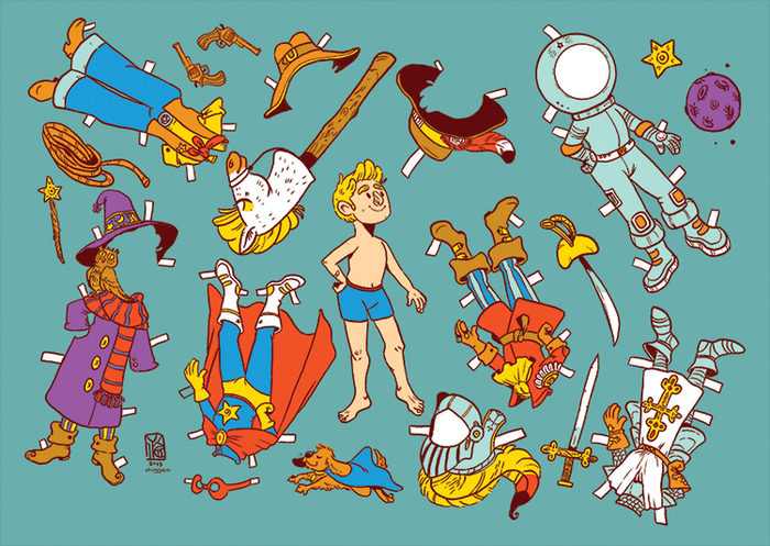 Кукла "Мальчик-мечтатель"