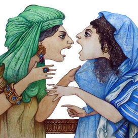 Про сумасшедших женщин (фрагмент разворота)