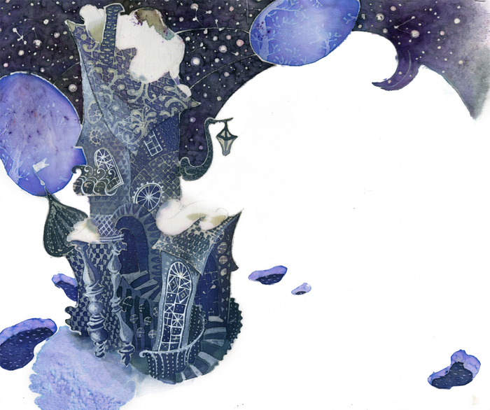 Дом, занесенный снегом