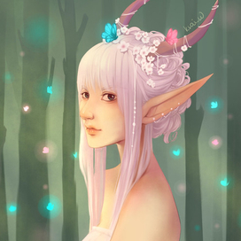 Нимфа - дух леса