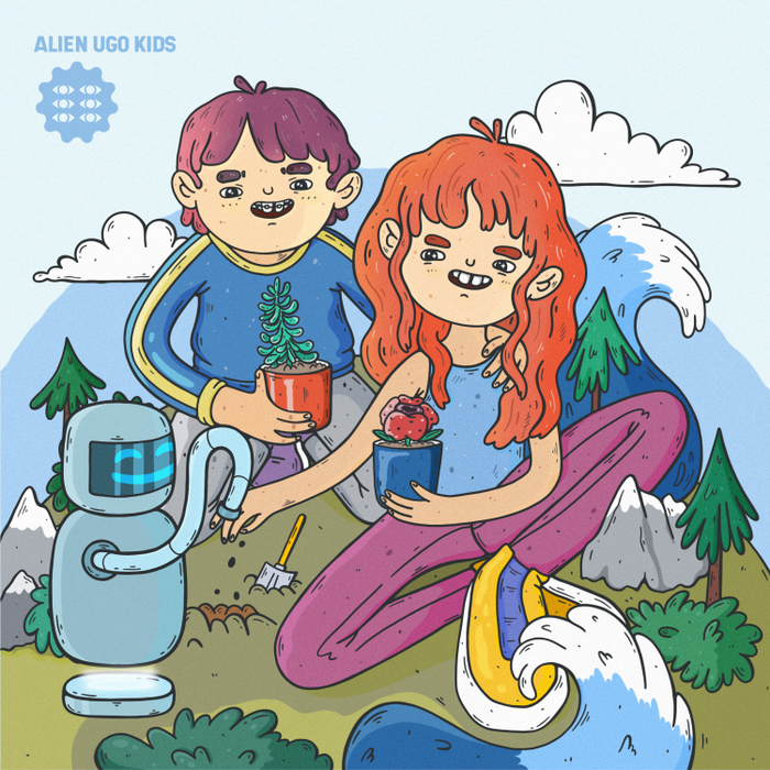 Арт для бренда Alien UGO