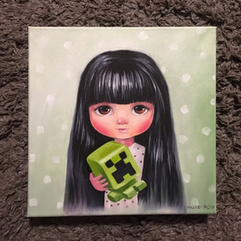 Девочка Майнкрафт