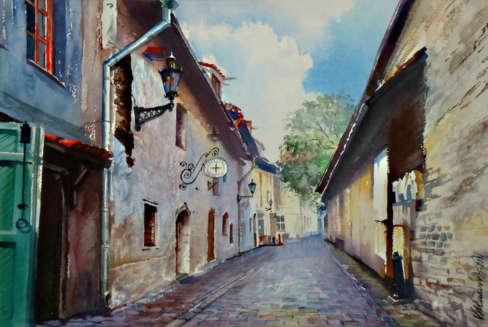 ,,Улочка старого Таллина,,