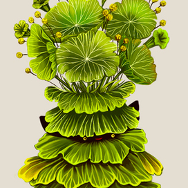 Монстр-зелёнолист