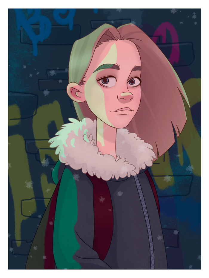 портрет девочки