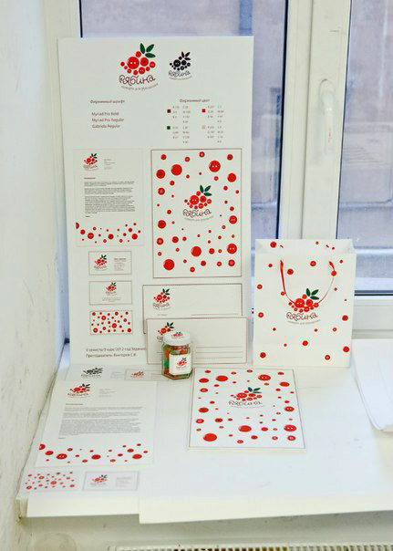 Фирменный стиль для магазина товаров для рукоделия