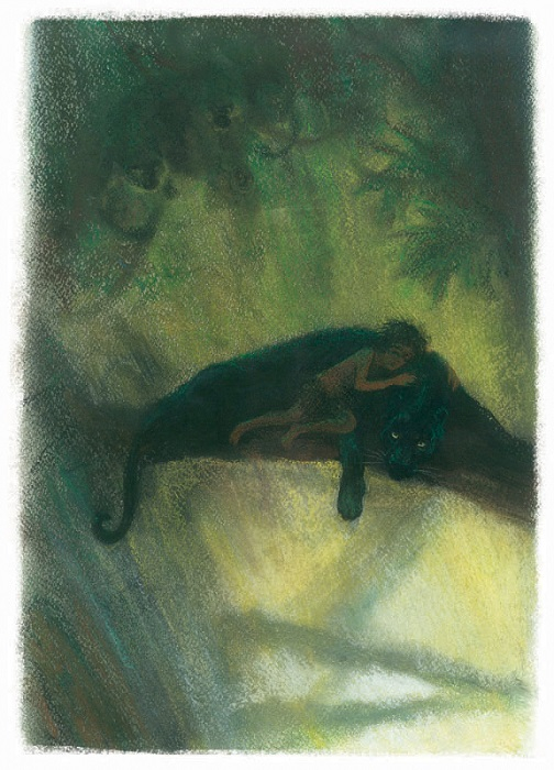 «Маугли» Багира и Маугли