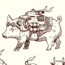 Иллюстрации для гриль бара