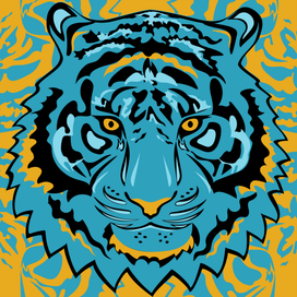 Синий тигр