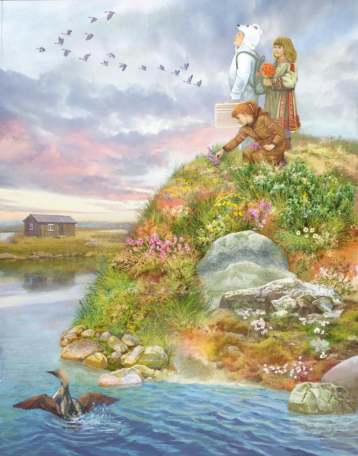 Лето в тундре