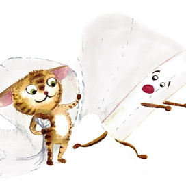 Котенок и рулон III