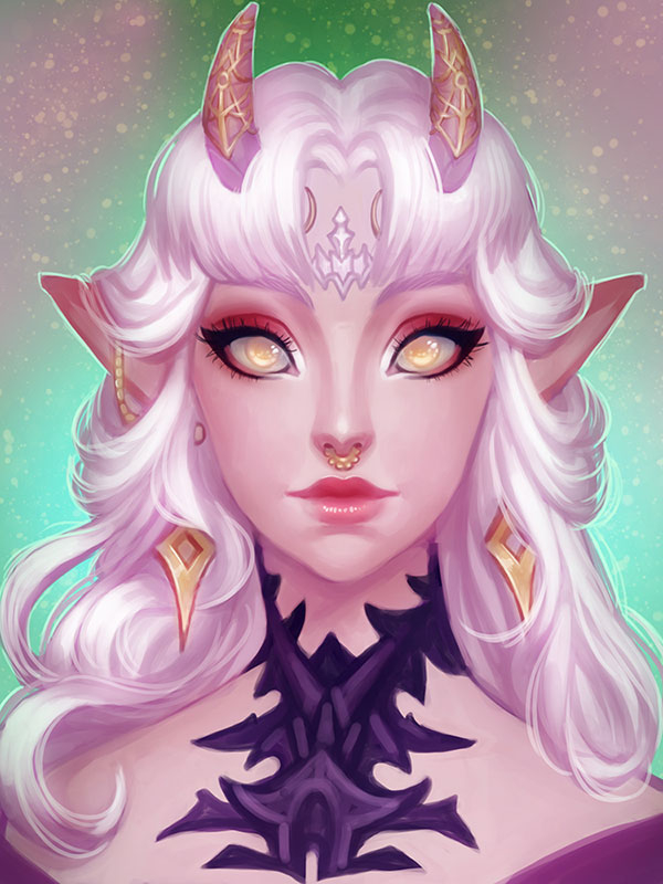 Фэнтази портрет