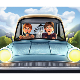 Фан-арт по Гарри Поттеру