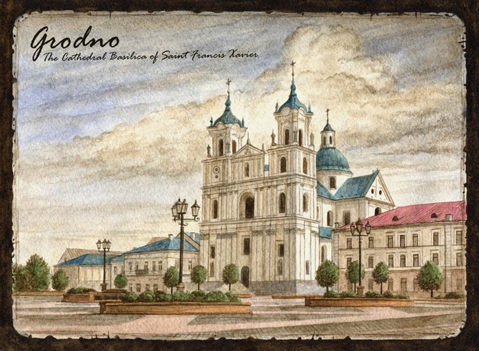Гродно.Фарный костел