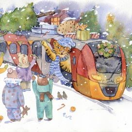 Иллюстрация для Свердловской пригородной компании