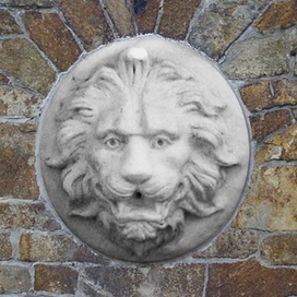 Маскарон - лев