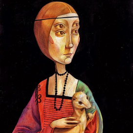 Дама с горностаем