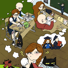 Иллюстрация из словаря "Живой Русский" для РКИ 