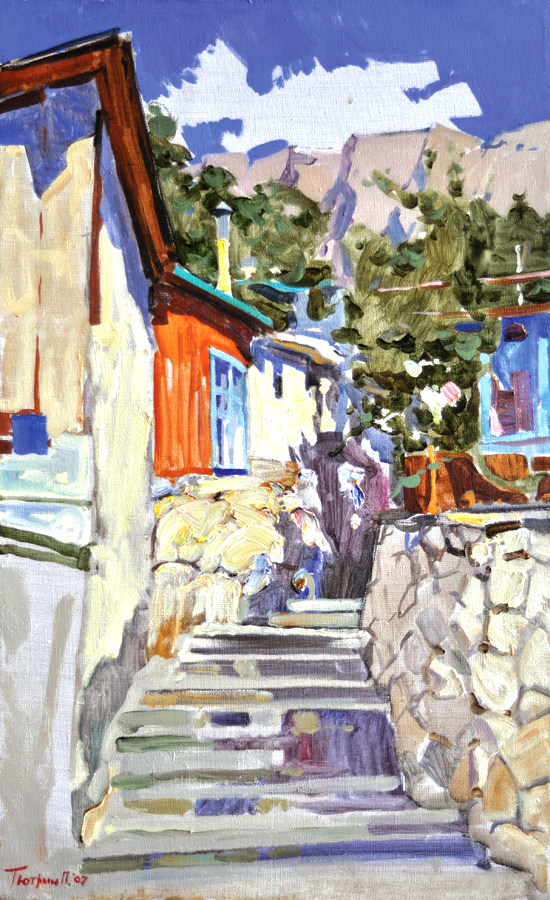 Алупка. Старая лестница