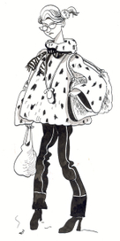 пожилая девушка