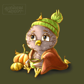 Осенний совенок