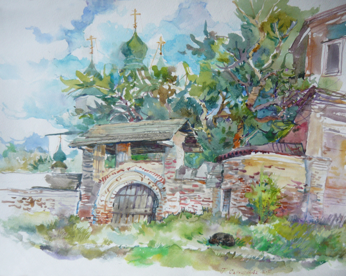 Великий Устюг.Троице-Глединский монастырь.