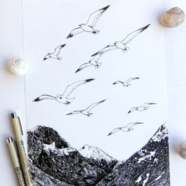 Иллюстрация "Улететь"