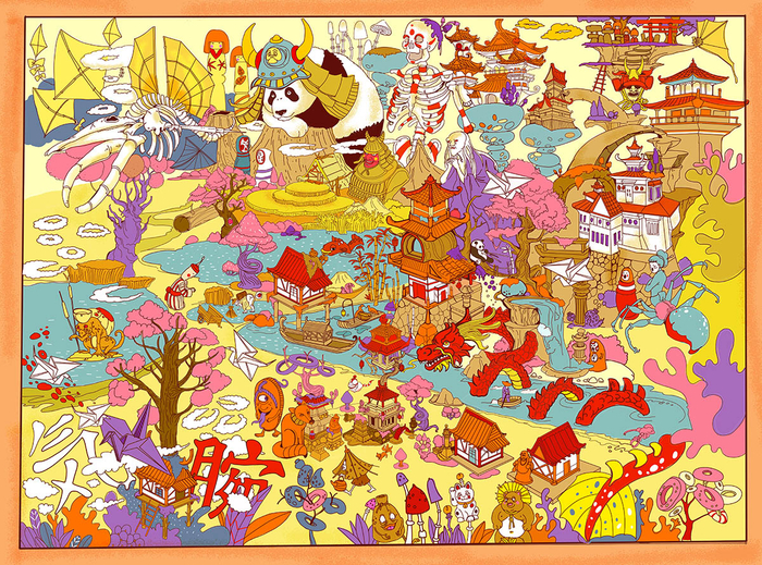 Японская мифология: бестиарий