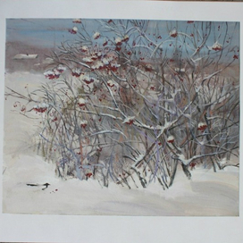 Окраина посёлка. Сибирь 