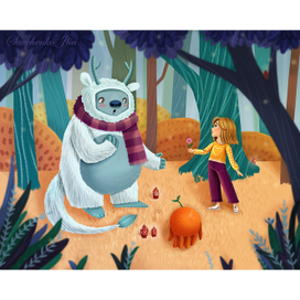 На полянке с Монстриком