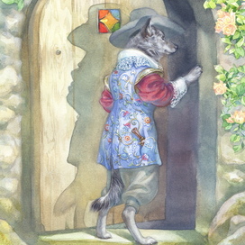 За дверью...