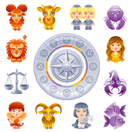 Набор иконок Зодиак