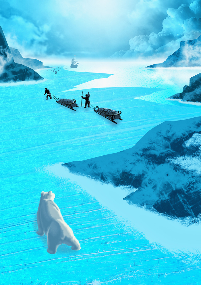 Полярная экспедиция. Пришли.