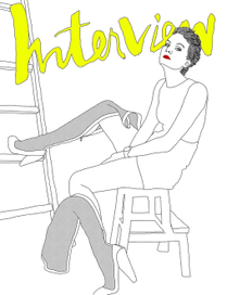 Обложка Interview с Литвиновой