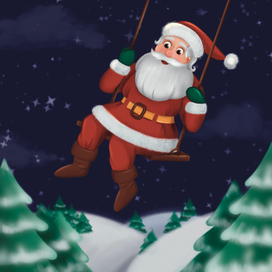 Новогодняя открытка