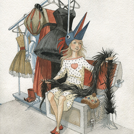 Книга о театре. В костюмерной.