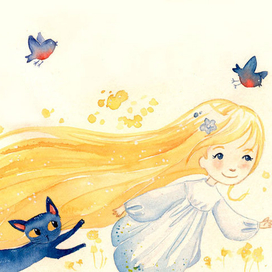 Девочка с золотыми волосами