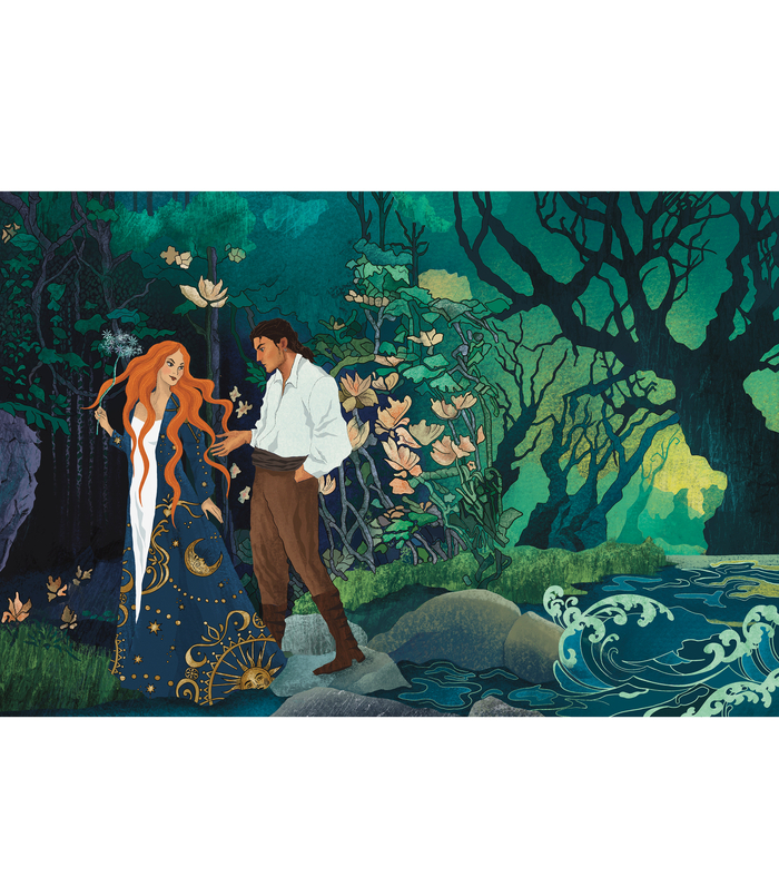 Иллюстрация для сборника сказок О. Уайльда. Издательство Metamorphoses