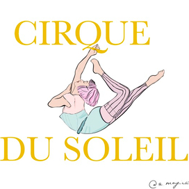 Девушка из Cirque Du Soleil