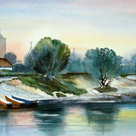 ,,Церковь в пос.Белая-Берёзка,,