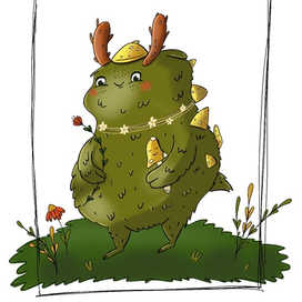 Лесной монстрик 