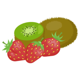 Киви и клубничка