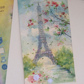 Весня в париже