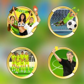 Футбольные символы