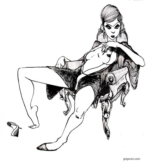 Баличка на двери в женский туалет