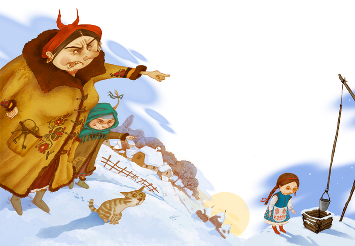 к сказке "Метелица" 1 разворот