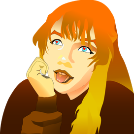 Векторный автопортрет